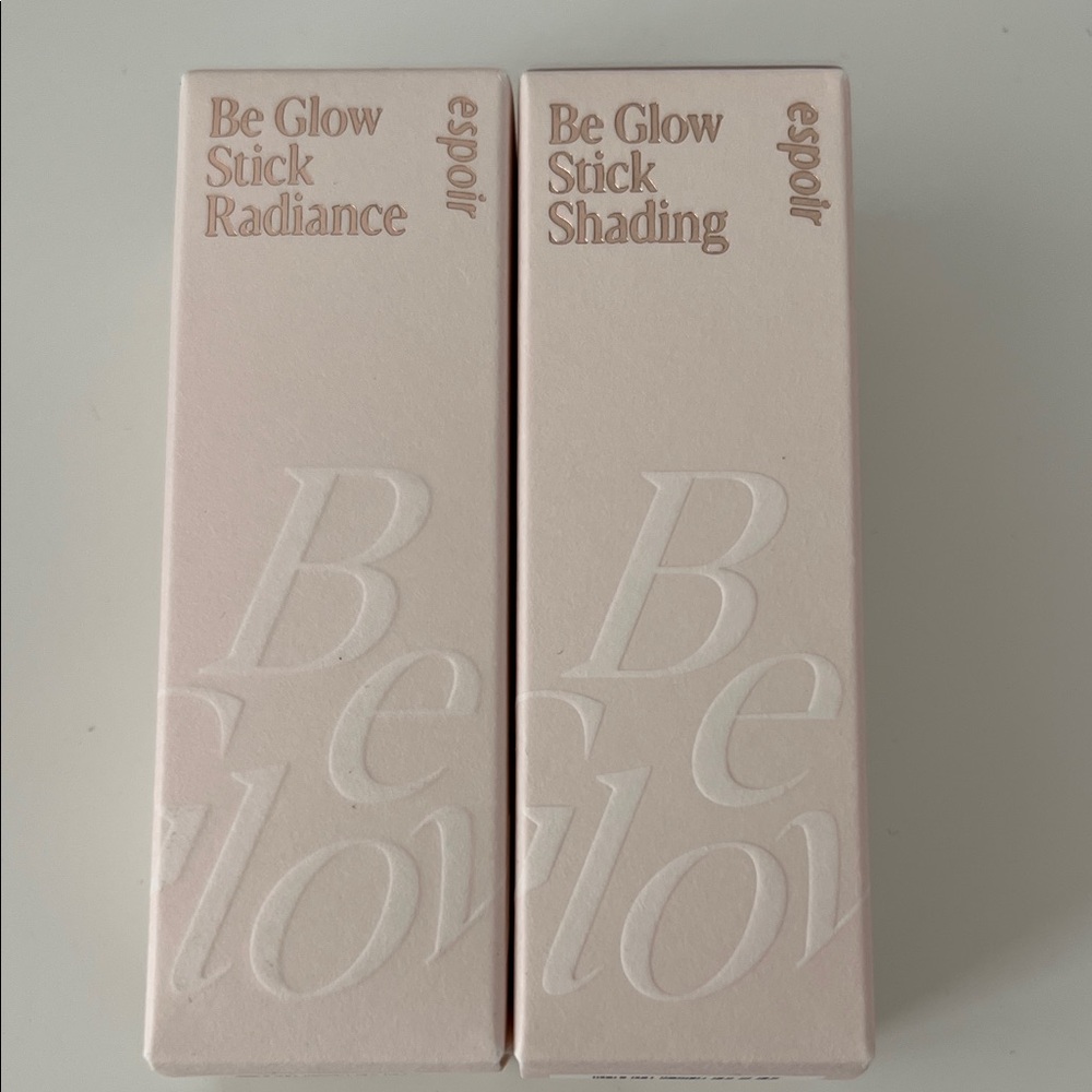 Espoir Be Glow Stick Bundle - Shading in Cool Grey, Radiance in Moonlight